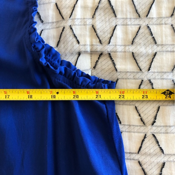 Merona Royal Blue Sleeveless Top Size XXL - Picture 6 of 12